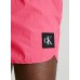 Calvin Klein ανδρικό μαγιό short σε φουξια χρώμα με το λογότυπο ck KM0KM00820 XI1